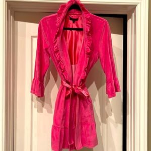 Juicy Couture. Black label velour robe